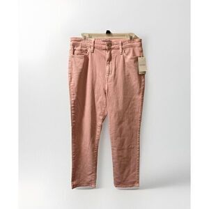 Lauren Ralph Lauren Jeans Pink Regal Straight‎ Leg Ankle Size 12/31 NWT